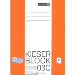 Kieserblock Lineatur 3, Nr. 03 C, 3. Klasse