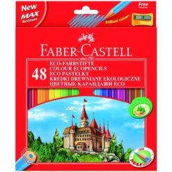 Faber-Castell 48 Holzbuntstifte Eco