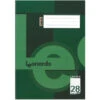 Schulheft - Doppelheft DIN A4 - 32 Blatt - Lineatur 28
