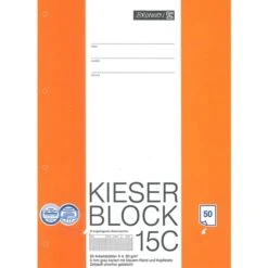 Kieserblock Nr.15 C, 2. Klasse 4 Kieserblock Nr.15 C, 2. Klasse -Schule Deutschland Verkaufs-Shop 15c a