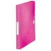 Leitz Heftbox A4 - WOW - Pink/metallic