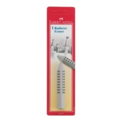 Faber-Castell, Dreiecksradierer Grip 2001 Silber