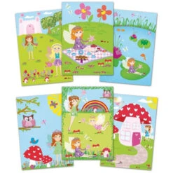 Jumbo Malblock - Water Magic - Fairies