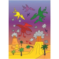 Jumbo Malblock - Water Magic - Dinosaurier -Schule Deutschland Verkaufs-Shop 2178802