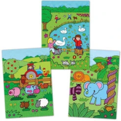 Jumbo Malblock - Water Magic - Tiere