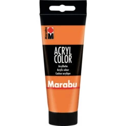 Marabu - Acryl Farbe - Orange - 1 Tube á 100 Ml