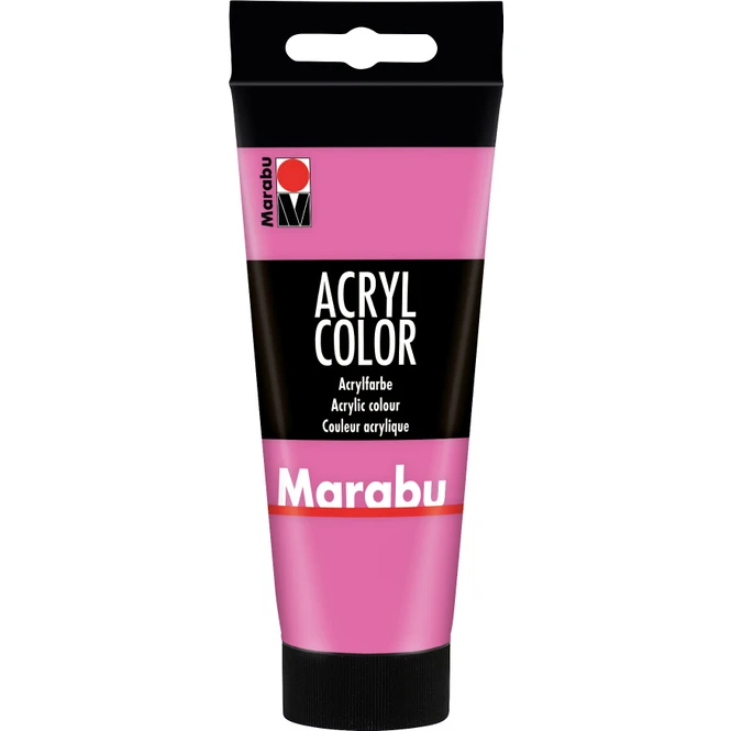 Marabu - Acryl Farbe - Pink -1 Tube á 100 Ml 1 Marabu - Acryl Farbe - Pink -1 Tube á 100 Ml