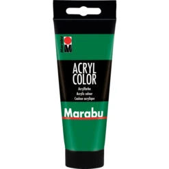 Marabu - Acryl Farbe - Saftgrün - 1 Tube á 100 Ml