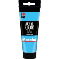 Marabu - Acryl Farbe - Hellblau - 1 Tube á 100 Ml