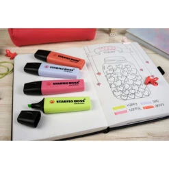 STABILO BOSS Original Pastell - Textmarker - 8er Etui