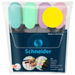 Schneider® Textmarker - Job Pastell - 4er-Etui 7 Schneider® Textmarker - Job Pastell - 4er-Etui -Schule Deutschland Verkaufs-Shop 228128 4004675136862 schneider novus textmarker pastell 4er etui 02
