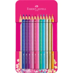 Faber-Castell - Sparkle Buntstifte Im Etui - 12 Farben
