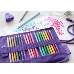 Faber-Castell - Sparkle Buntstift Stifterolle -Schule Deutschland Verkaufs-Shop 228135 4005402017386 eberhard faber bunstifte sparkle stifterolle 01