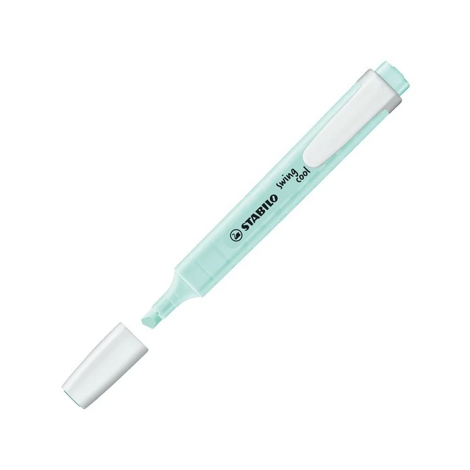 STABILO Textmarker Swing Cool Pastel Edition - Türkis/lila 3 STABILO Textmarker Swing Cool Pastel Edition - Türkis/lila – Bild 3