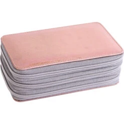 Eberhard Faber - Schüleretui - Triple Decker - Glitzer Rosé Gold - 34 Teilig