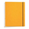 Ringbuch Mit Gummizug - DIN A4 - Gelb