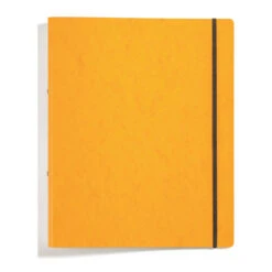 Ringbuch Mit Gummizug - DIN A4 - Gelb