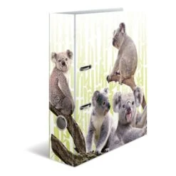 Motivordner DIN A4 - Koalafamilie 5 Motivordner DIN A4 - Koalafamilie -Schule Deutschland Verkaufs-Shop 228225 4008705199520 herma motivordner a4 koala 01