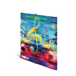 Sammelmappe DIN A3 - Musik -Schule Deutschland Verkaufs-Shop 228248 4008705198585 herma sammelmappe a3 pp music 04