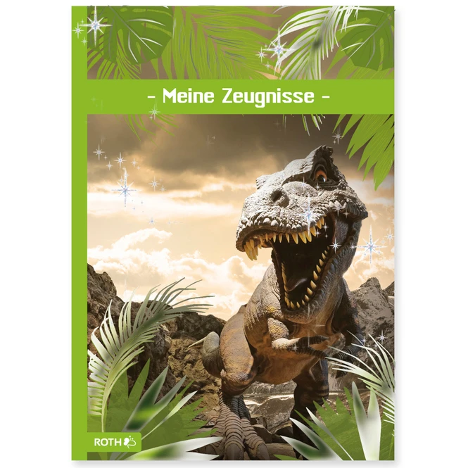 Roth Zeugnismappe - Tyrannosaurus - DIN A4 2 Roth Zeugnismappe - Tyrannosaurus - DIN A4 – Bild 2