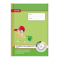 Schreiblern-Hausaufgabenheft - Roth Kompass - 1. Klasse -Schule Deutschland Verkaufs-Shop 228260 4028279892528 roth hausaufgabenheft klasse 1 01
