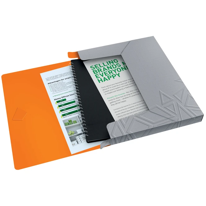 Leitz Heftbox A4 - Urban Chic - Grau 4 Leitz Heftbox A4 - Urban Chic - Grau – Bild 4