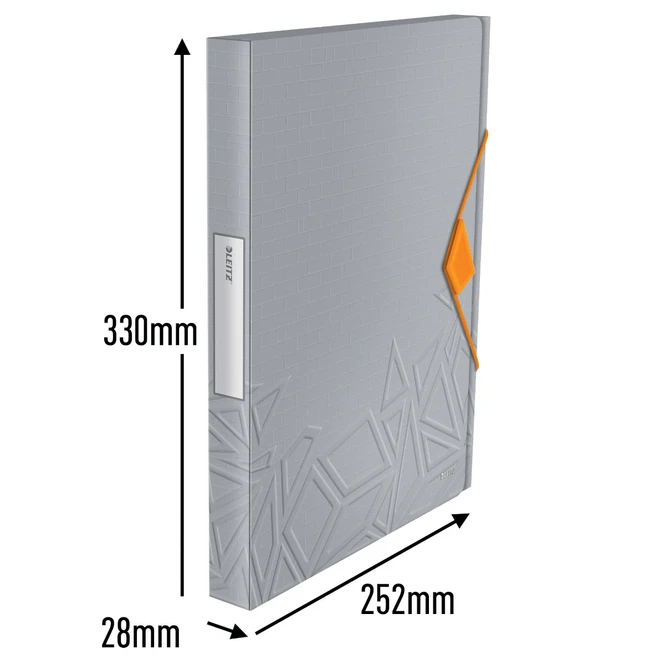 Leitz Heftbox A4 - Urban Chic - Grau 3 Leitz Heftbox A4 - Urban Chic - Grau – Bild 3