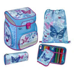 Undercover Scooli - EasyFit Schulranzen Set - Fly & Sparkle - 5-teilig -Schule Deutschland Verkaufs-Shop 236264 4043946300540 undercover scooli easyfitfly and sparkle 19