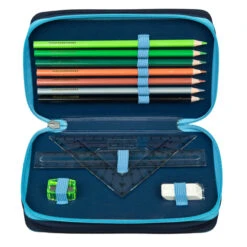 Undercover Shark Alarm - Federmäppchen Mit 3 Fächern - 30-teilig 8 Undercover Shark Alarm - Federmäppchen Mit 3 Fächern - 30-teilig -Schule Deutschland Verkaufs-Shop 236378 4043946300786 undercover scooli tripledecker shark 04