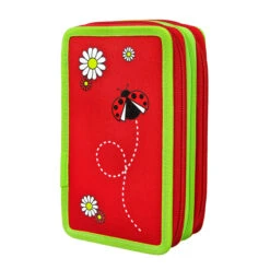 Undercover Sweet Beetle - Federmäppchen Mit 3 Fächern - 30-teilig