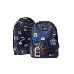 Kaos - 2 In 1 Rucksack - Doodle Monsters -Schule Deutschland Verkaufs-Shop 236766 3830052868214 hartis kaos rucksack 2in1 doodlemonsters 05