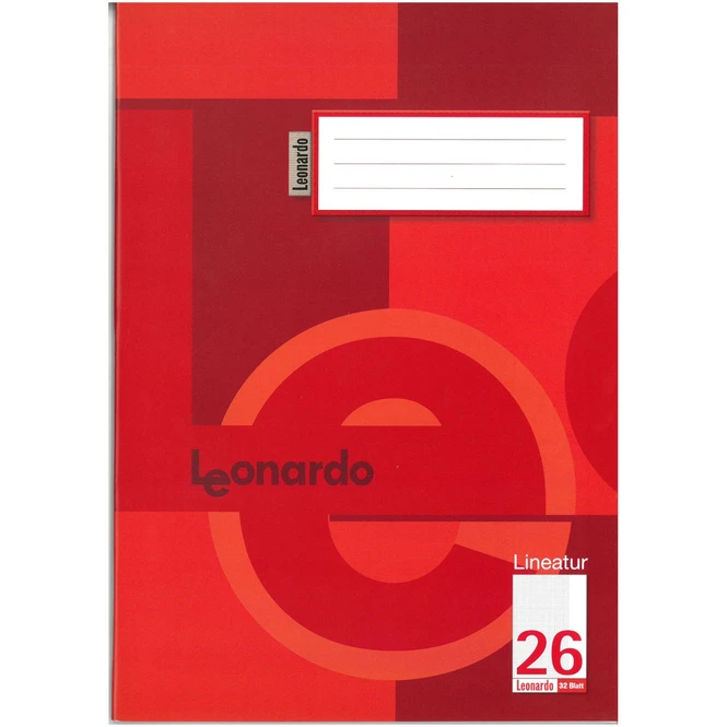 Doppelheft - DIN A4 - Lineatur 26 - Kariert Mit Rand - 32 Blatt 1 Doppelheft - DIN A4 - Lineatur 26 - Kariert Mit Rand - 32 Blatt