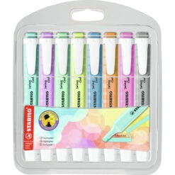 STABILO Textmarker Swing Cool Pastel - 8er Pack 7 STABILO Textmarker Swing Cool Pastel - 8er Pack -Schule Deutschland Verkaufs-Shop 238401 4006381573139 stabilo stabiloswingcoolpastel8eretui 01