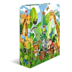 Motivordner - DIN A4 - Dschungel -Schule Deutschland Verkaufs-Shop 238790 4008705192774 herma motivordner a4 kindergarten dschungel 01