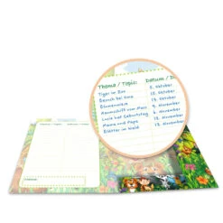 Sammelmappe - DIN A4 - Dschungel 6 Sammelmappe - DIN A4 - Dschungel -Schule Deutschland Verkaufs-Shop 238794 4008705193733 herma sammelmappe karton a4 kindergarten dschungel 04