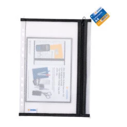 Ordnertasche - DIN A4 - Schwarz/weiß