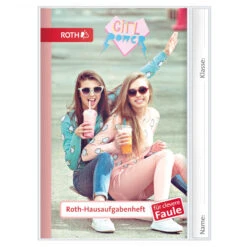 Roth Hausaufgabenheft Teens - Girl Power - DIN A5