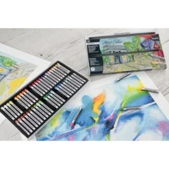 Eberhard Faber - Ölpastellkreide 50er Set - Artist Color -Schule Deutschland Verkaufs-Shop 240268 4087205220507 eberhard faber oelpastellkreiden 06