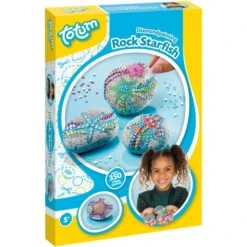 Totum - Creativity Diamant Malen - RockStarfish -Schule Deutschland Verkaufs-Shop 241865 8714274029798 empeak set malen diamant 01