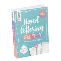 Handlettering - Design Papier A6 - Cotton Candy