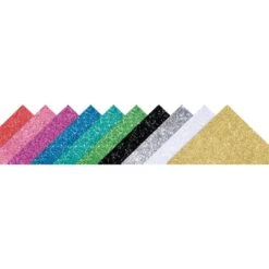 Folia - Moosgummi Glitter Basic, 10 Blatt -Schule Deutschland Verkaufs-Shop 243446 4001868103632 max bringmann folia moosgummi glitter basic 05