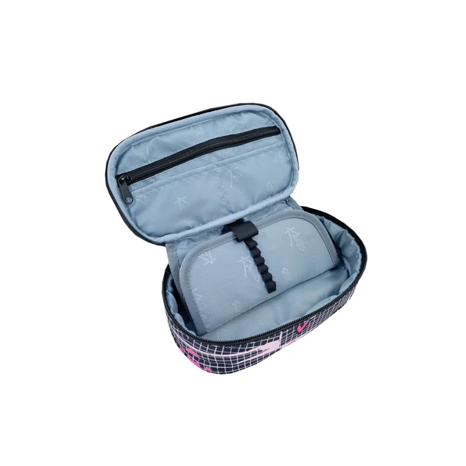 KAOS Schlamperetui Pink Love - Ca. 22 X 13 X 7 Cm 2 KAOS Schlamperetui Pink Love - Ca. 22 X 13 X 7 Cm – Bild 2