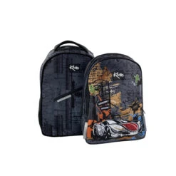 KAOS 2 In 1 Rucksack - Wroom - Ca. 48 X 33 X 23 Cm -Schule Deutschland Verkaufs-Shop 245758 3830052868726 hartis kaos 2in1rucksack wroom 06