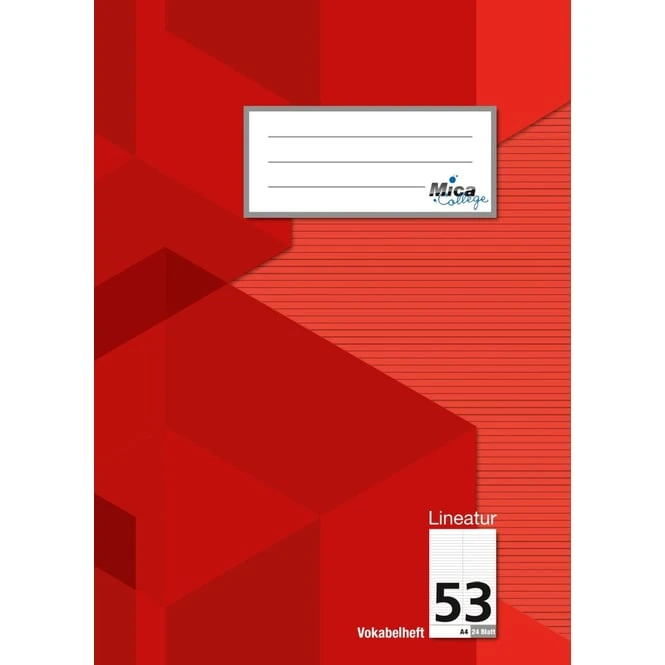 Vokabelheft - DIN A4 - Lineatur 53 - 2 Spalten - 24 Blatt 2 Vokabelheft - DIN A4 - Lineatur 53 - 2 Spalten - 24 Blatt – Bild 2