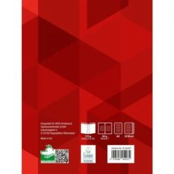 Vokabelheft - DIN A5 - Lineatur 53 - 2 Spalten - 32 Blatt