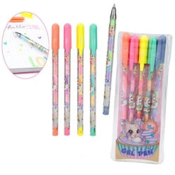 Depesche Ylvi - Gelstiftset - 5 Stück - Regenbogenfarben