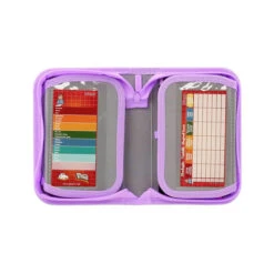 Schüleretui - Einhorn - Blau / Lila