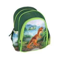Vorschulrucksack - UNO Kollektion - T-Rex - Grün
