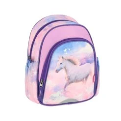 Vorschulrucksack - UNO Kollektion - Horse Love - Rosa / Lila