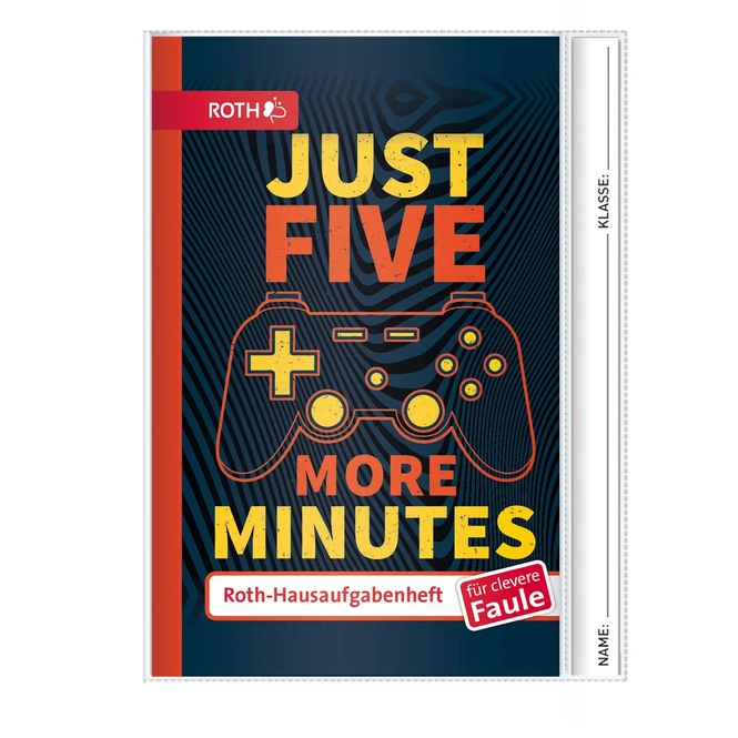 Roth Hausaufgabenheft - Clever Teens - Game On - DIN A5 1 Roth Hausaufgabenheft - Clever Teens - Game On - DIN A5